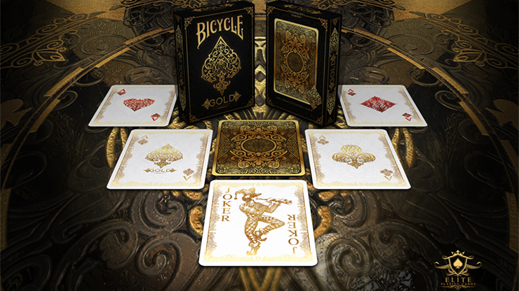 Bicycle Gold by Elite Playing Cards