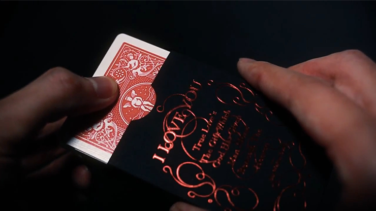 Love Promise of Vow Red by The Bocopo Playing Cards