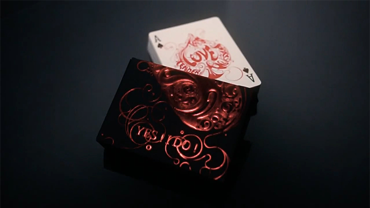 Love Promise of Vow Red by The Bocopo Playing Cards