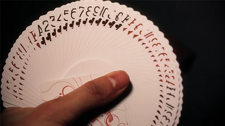 Love Promise of Vow Red by The Bocopo Playing Cards
