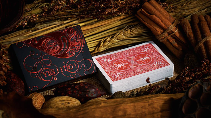 Love Promise of Vow Red by The Bocopo Playing Cards