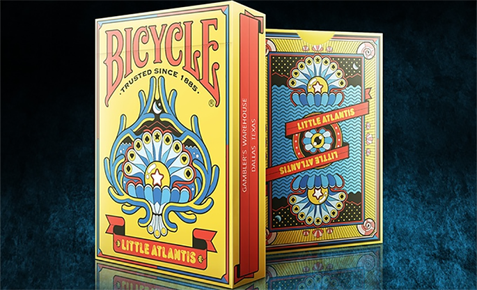 Bicycle Little Atlantis Day by Gambler's Warehouse