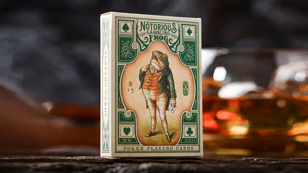 Notorious Gambling Frog Green by Stockholm 17
