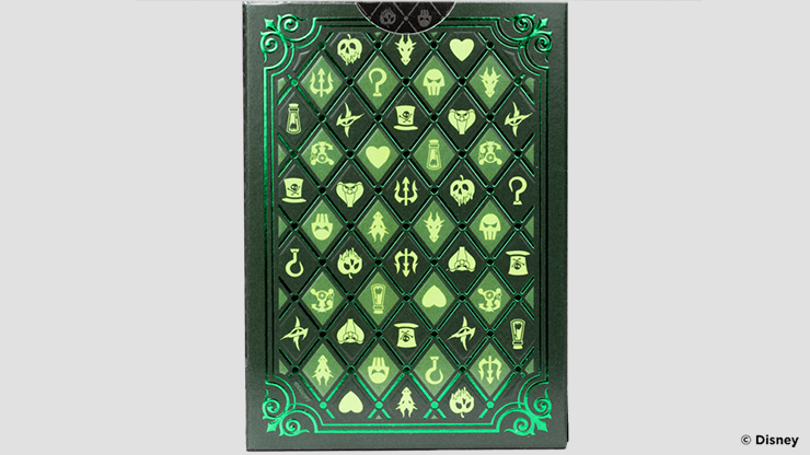 Bicycle Green Villains by USPCC