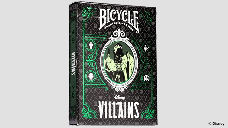 Bicycle Green Villains by USPCC