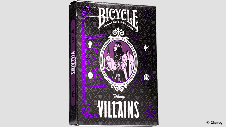 Bicycle Purple Villains by USPCC