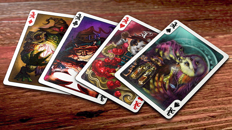 The Animal Instincts Poker and Oracle (Wizard) by Max Playing Cards