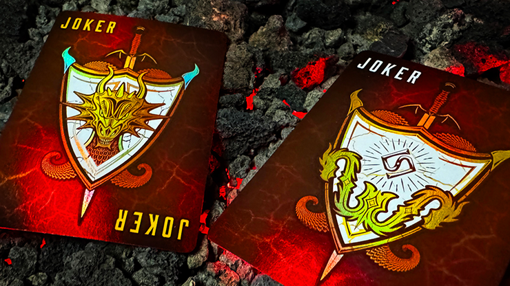 Draconian Crimson by Midnight Cards