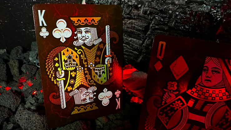 Draconian Crimson by Midnight Cards