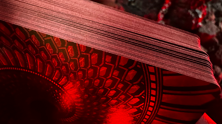 Draconian Crimson by Midnight Cards