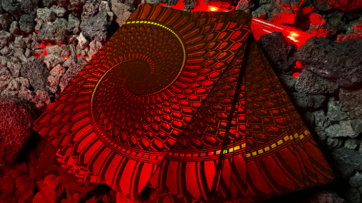 Draconian Crimson by Midnight Cards