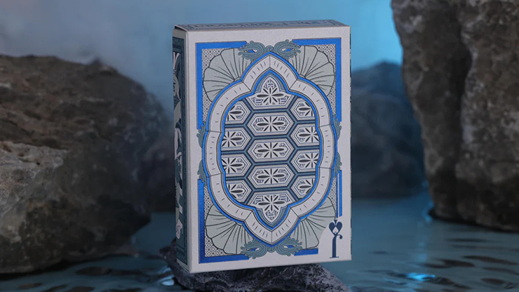 Urashima Tarou Blue Origami by Bloom Playing Cards
