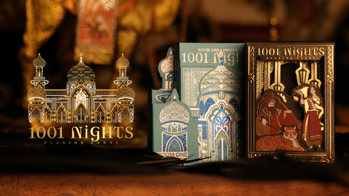 1001 Nights Aurora Signature & Night Qubba Edition set 2pack by Room One Cards