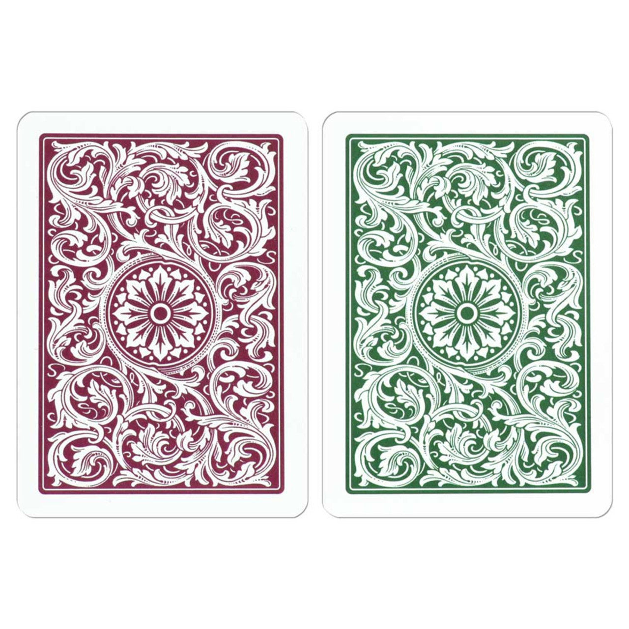 Copag 1546 ELITE Green/Burgundy JUMBO SET 2 pack by Copag
