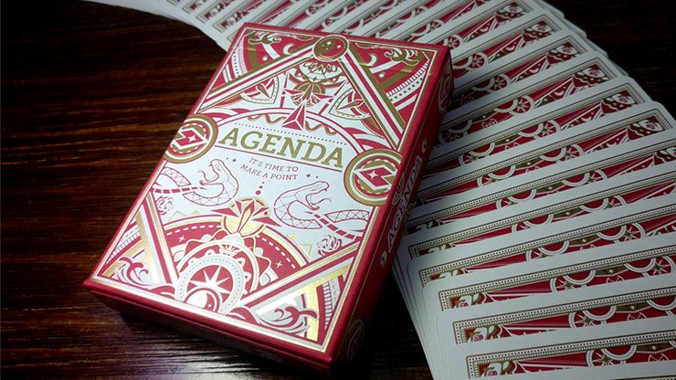 Agenda Red Premium Edition by Flagrant Agenda - Carti De Joc Premium