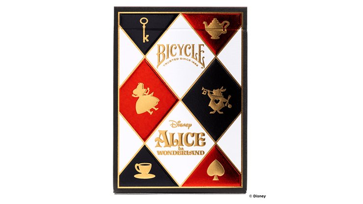 Bicycle Disney Alice in Wonderland by USPCC - Carti De Joc Premium