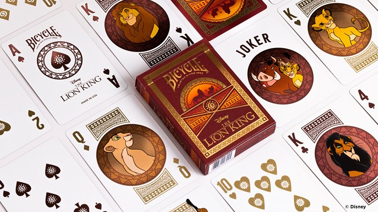 Bicycle Disney Lion King by USPCC - Carti De Joc Premium