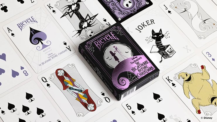 Bicycle Disney Nightmare Before Christmas by USPCC - Carti De Joc Premium
