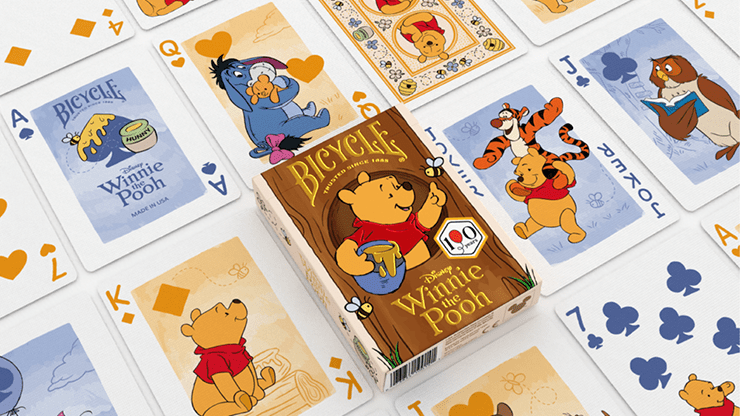 Bicycle Disney Winnie the Pooh by USPCC - Carti De Joc Premium