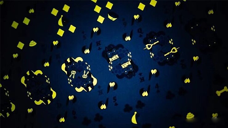 Bicycle Dog Blue by US Playing Card Co. - Carti De Joc Premium