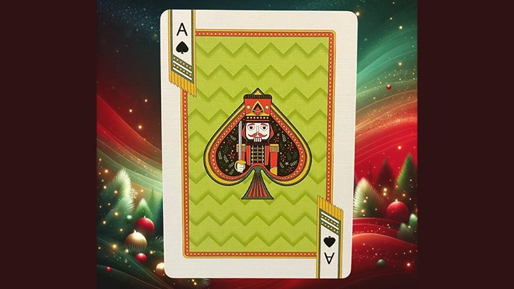 Bicycle Nutcracker Green by PlayingCardDecks - Carti De Joc Premium