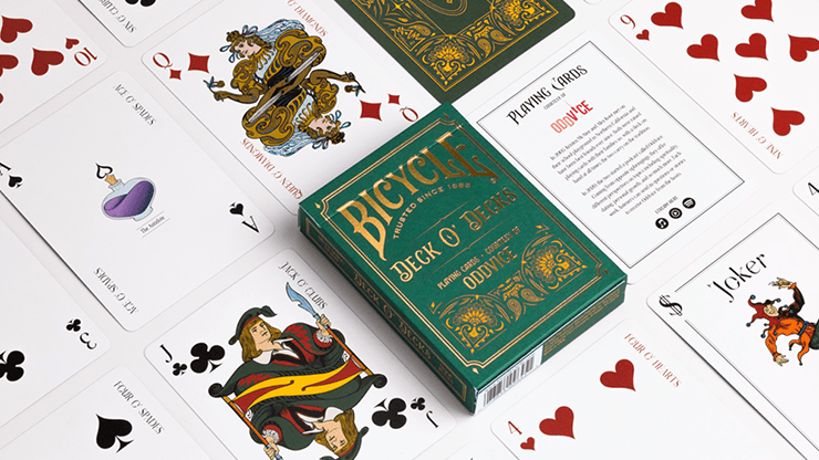 Bicycle Oddvice Deck O' Decks by US Playing Card Co - Carti De Joc Premium