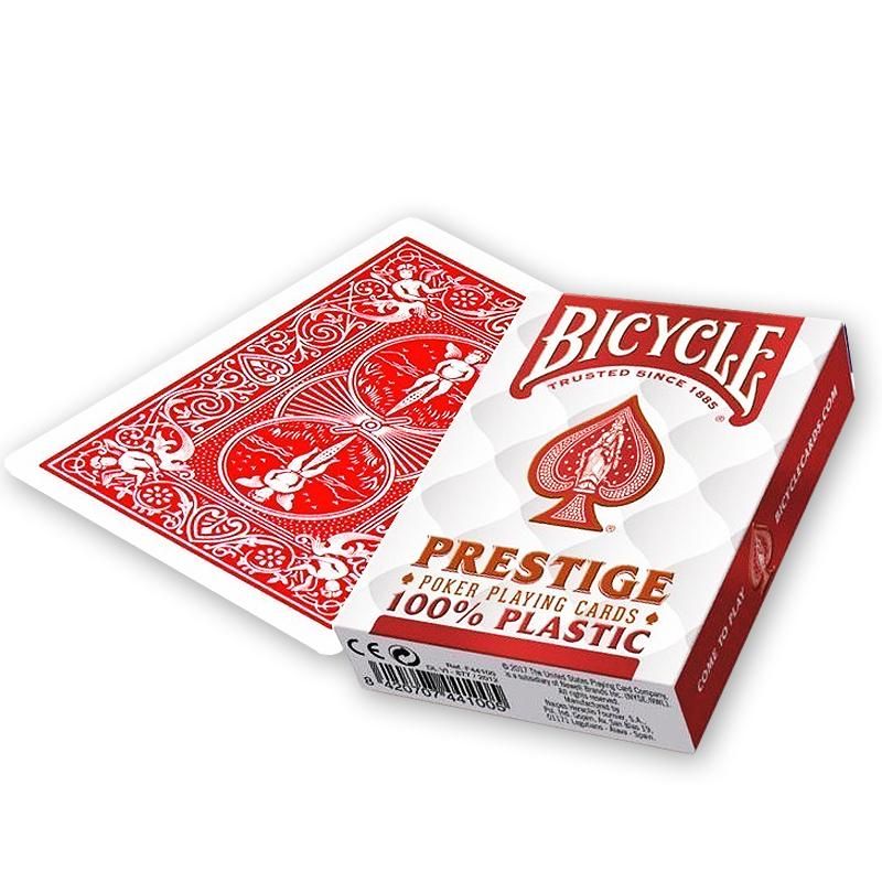 Bicycle Prestige Jumbo Red by USPCC - Carti De Joc Premium