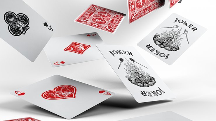 Bonfires Green (includes Card Magic Course) by Adam Wilber and Vulpine - Carti De Joc Premium