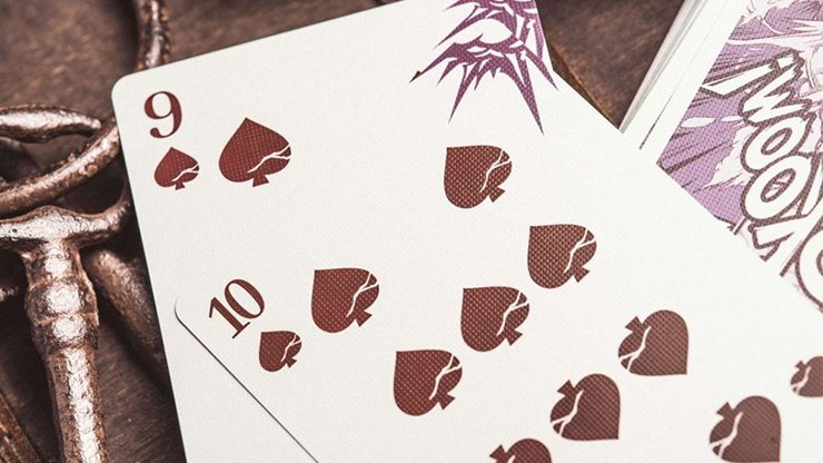 Boom Taro Purple Playing Cards - Carti De Joc Premium