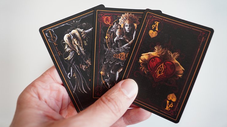 Elements Gilded by Chris Cards - Carti De Joc Premium