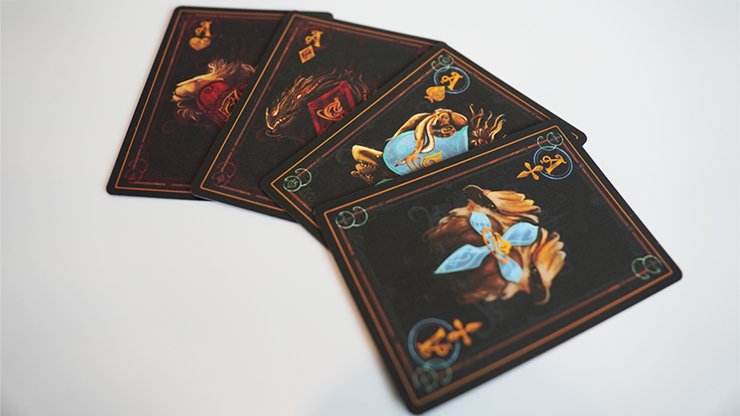 Elements Gilded by Chris Cards - Carti De Joc Premium