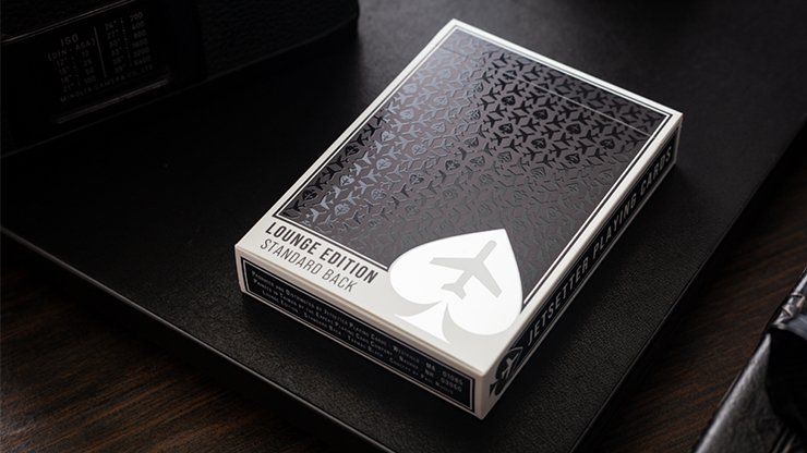 Jetsetter Lounge Edition Unmarked Tarmac Black by Jetsetter Playing Cards - Carti De Joc Premium