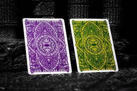Carti de joc Inferno Emerald Blaze & Violet Vengeance SET 2 pack - Carti De Joc Premium