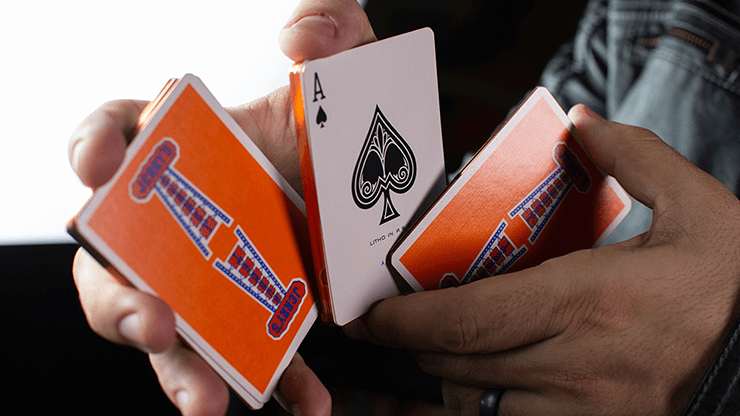 Carti de joc Jerry's Nugget Vintage Feel Orange by Murphy's Magic - Carti De Joc Premium