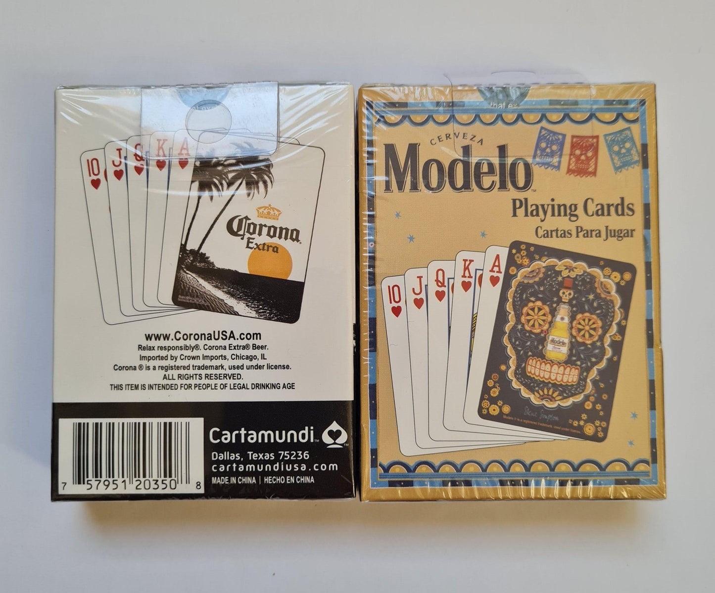 Corona & Modelo SET 2 pack by Cartamundi - Carti De Joc Premium