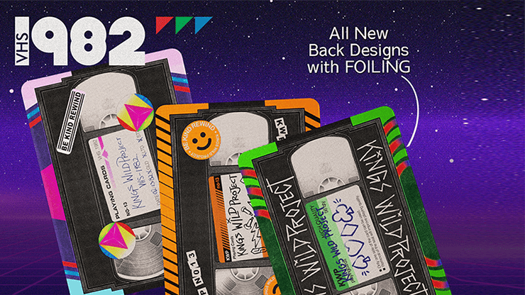 1982 VHS Set 3 pack by Kings Wild Project - Carti De Joc Premium