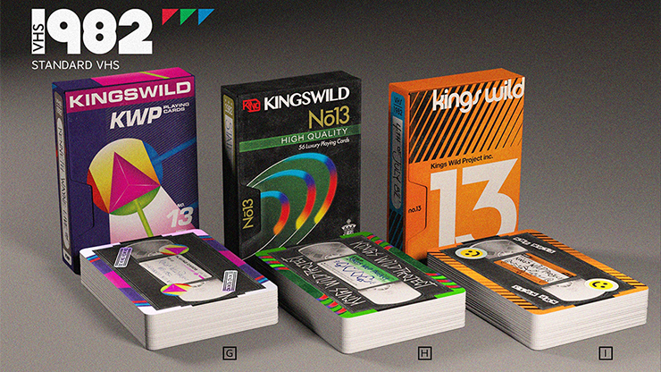 1982 VHS Set 3 pack by Kings Wild Project - Carti De Joc Premium