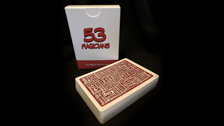 53 Magicians Deck of Cards by Mark Shortland - Carti De Joc Premium