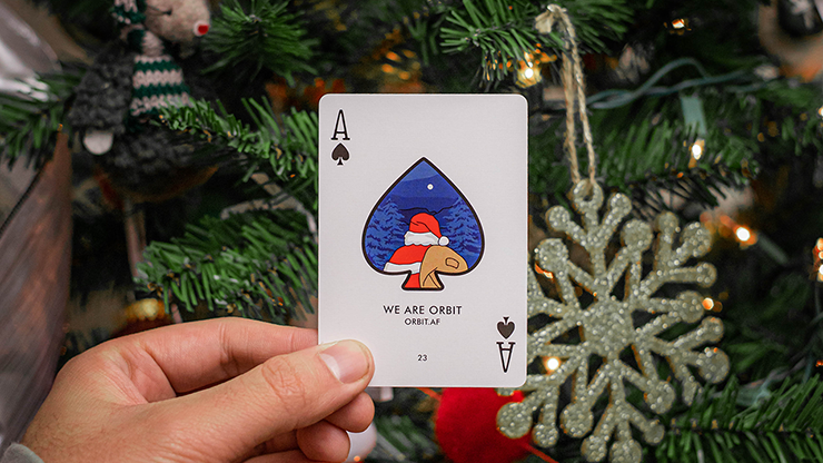 Orbit Christmas V1 by Orbit Playing Cards