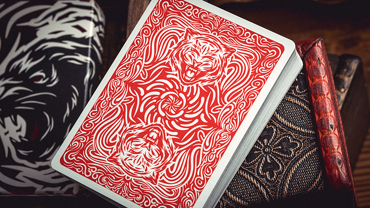 Turbulence Year of the Tiger by Bacon Playing Cards