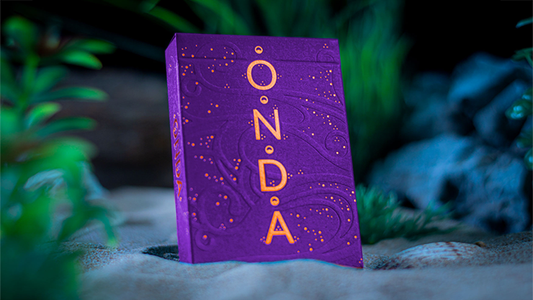 ONDA V2 Purple by Jocu Playing Cards