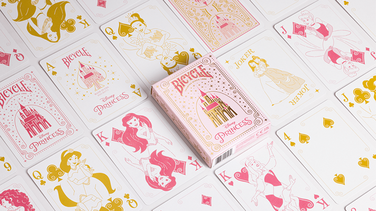 Bicycle Disney Princess Pink by USPCC