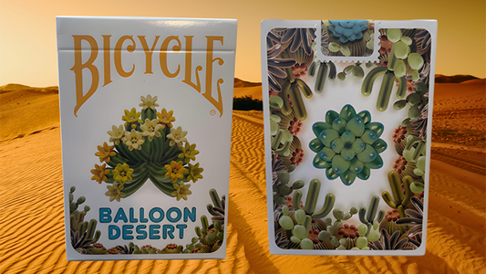 Bicycle Balloon Desert by PlayingCardDecks