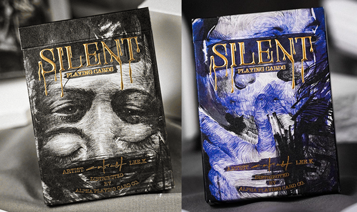 Silent Focus Set 2pack by Alpha Playing Cards