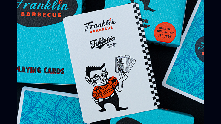 Franklin BBQ Official by Fultons Playing Cards