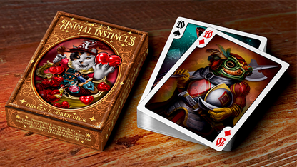 The Animal Instincts Poker and Oracle (Wizard) by Max Playing Cards