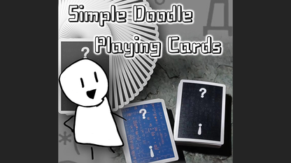 Simple Doodle Color by Bacon Playing Card