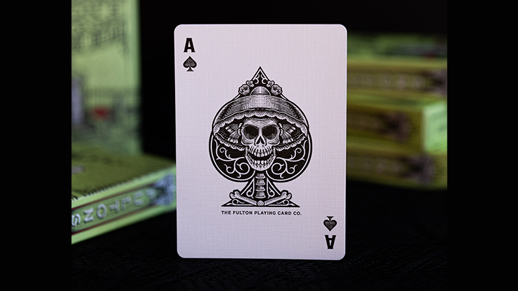 Fulton's Day Of The Dead Green Edition by Fulton's Playing Cards