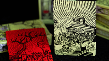 Fulton's Day Of The Dead Green Edition by Fulton's Playing Cards