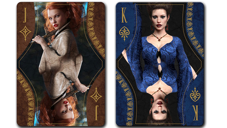 Rubynis Royal Standard by Sixty Four Playing Cards